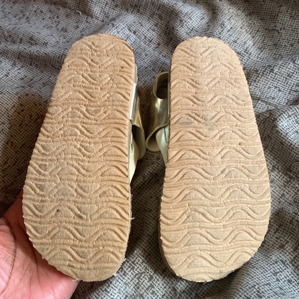 Gold Sandals - Picture 3 of 3